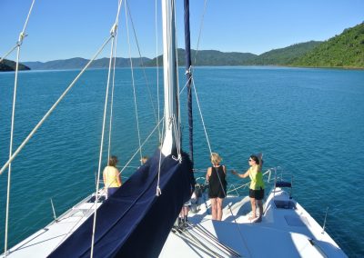 View from the mast