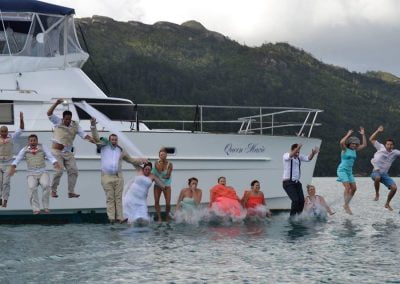 Queen Marie Whitsunday Wedding Party